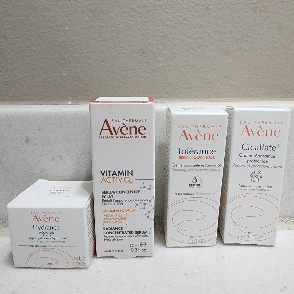 Avene new travel size bundle